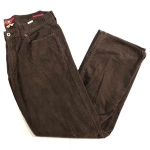 Lucky Brand Brown Corduroy Pant 36 x 32